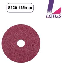 Kit Disco De Lixa Para Madeira Ferro 115Mm G120 10Pçs Lotus