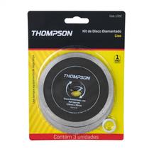 Kit Disco Diamantado Liso 3 Unidades Thompson Kit Disco Diamantado Liso 3 Unidades Thompson