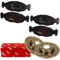 Kit disco e pastilha de freio dianteira - celta 2001 á 2012 / corsa 2002 á 2012 - kit00643
