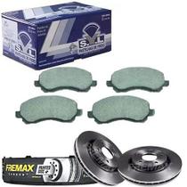 Kit disco e pastilha de freio dianteiro - asx 2013 a 2018 - kit00632