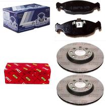 Kit disco e pastilha de freio - montana sport 2003 a 2011 - kit00223