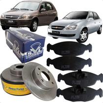 Kit Disco e Pastilha Freio Corsa Classic Celta 2010 2011 2012 2013 2014 2015 2016 Kit Disco e Pastilha Freio Corsa Classic Celta 2010 2011 2012 2013 2014 2015 2016