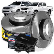 Kit Disco e Pastilha Freio Dianteiro Hilux e Sw4 2009 a 2015 Kit Disco e Pastilha Freio Dianteiro Hilux e Sw4 2009 a 2015