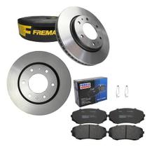 Kit Disco E Pastilha Freio Dianteiro L200 New Triton 2.4 16v BD9996/PD/2195