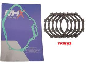 Kit Disco Embreagem, Junta Crypton 105 1997 Até 2005