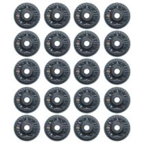 Kit Disco Flap 4.1/2 Zirconio Gr 120 Costado Plástico Performance 20 Un - SOLDIM