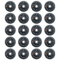 Kit Disco Flap 4.1/2 Zirconio Gr 60 Costado Plástico Performance 20 Un - SOLDIM Kit Disco Flap 4.1/2 Zirconio Gr 60 Costado Plástico Performance 20 Un - SOLDIM