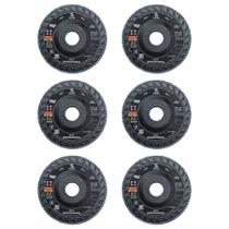 Kit Disco Flap 4.1/2 Zirconio Gr 60 Costado Plástico Performance 6 Un - SOLDIM