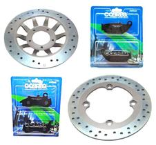 Kit Disco Freio Bros 160 ESSD Combi Brake 2018 2019 2020 2021 + Pastilhas Cobreq