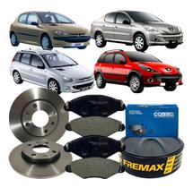 Kit Disco Freio Solido Pastilha Peugeot 207 206 2005 Á 2013 Kit Disco Freio Solido Pastilha Peugeot 207 206 2005 Á 2013