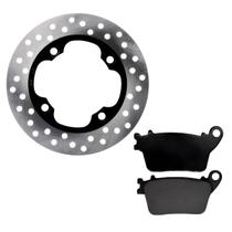 Kit Disco Freio Traseiro + Pastilha Cb600 Hornet 2008 A 2014 Kit Disco Freio Traseiro + Pastilha Cb600 Hornet 2008 A 2014