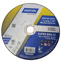 Kit Disco P/ Aluminio 4.1/2 X 7/8 Bna22 4 Un - NORTON