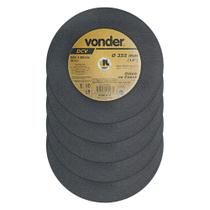 Kit Disco para Corte Ferro 14" x 1" Inox DCV 1240140320 - 5 Unidades - VONDER