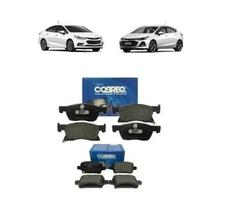 Kit disco + pastilha de freio cruze 1.4 2017 a 2021