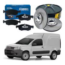 Kit Disco Pastilha Dianteiro Fiorino 1.4 2014 A 2021