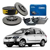 Kit Disco Pastilha Dianteiro Spacefox 1.6 2006 A 2010 Kit Disco Pastilha Dianteiro Spacefox 1.6 2006 A 2010