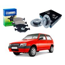 Kit Disco Pastilha Dianteiro Uno 1.0 2004 A 2009 Kit Disco Pastilha Dianteiro Uno 1.0 2004 A 2009