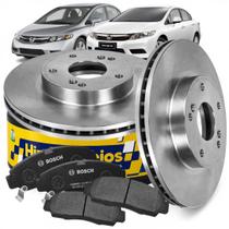 Kit Disco Pastilha Freio Dianteiro Civic 1.8 2.0 2007 a 2016 Kit Disco Pastilha Freio Dianteiro Civic 1.8 2.0 2007 a 2016