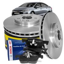 Kit Disco Pastilha Freio Dianteiro Cruze 1.4 Turbo