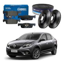 Kit Disco Pastilha Freio Logan 1.6 2019 A 2022