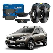 Kit Disco Pastilha Freio Sandero Stepway 1.0 2022 A 2025