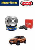 Kit disco pastilha kwid disco solido