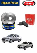 Kit disco pastilha palio/siena 98/08 disco solido