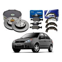 Kit Disco Pastilha Sapata Fiesta Sedan 1.6 S/abs 2007 A 2009 Kit Disco Pastilha Sapata Fiesta Sedan 1.6 S/abs 2007 A 2009