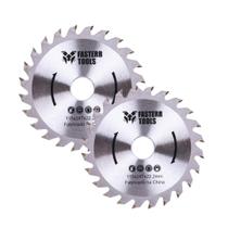 Kit Disco Serra Circular 4.3 8 24 Dentes Para Madeira FSTC03 Kit Disco Serra Circular 4.3 8 24 Dentes Para Madeira FSTC03