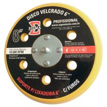 Kit Disco Suporte para Lixa de tiras autocolantes 6" Lixadeira Pneumática 2 Unidades - SIGMA TOOLS