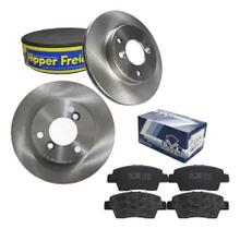 Kit Disco Ventilado E Pastilha De Freio Kwid 1.0 12v Novo HF705B/SYL2345