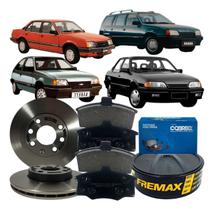 Kit Disco Ventilado Freio Pastilha Kadett Monza 1984 Á 1996 Kit Disco Ventilado Freio Pastilha Kadett Monza 1984 Á 1996