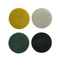 Kit Discos 35cm Preto Verde Branco Amarelo P/Orion Clean 350
