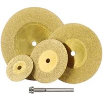 Kit Discos De Corte Diamantado 20 A 50Mm Para Micro Retífica