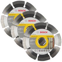 Kit Discos de Corte Diamantado 3 Peças 105 x 20 mm Bosch