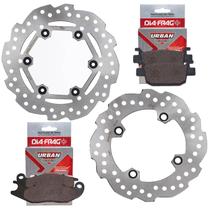 Kit Discos de Freio Adv 150 Abs E Pastilhas Diafrag Kit Discos de Freio Adv 150 Abs E Pastilhas Diafrag