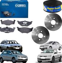 Kit Discos De Freio Pastilha Gol Saveiro Voyage G5 Original Kit Discos De Freio Pastilha Gol Saveiro Voyage G5 Original
