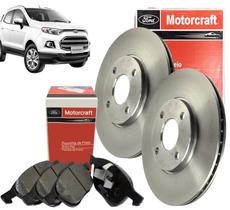 Kit Discos e Pastilhas Nova Ecosport 2013 a 2021 Original Kit Discos e Pastilhas Nova Ecosport 2013 a 2021 Original