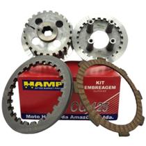 Kit Discos embreagem Hamp Completo TITAN95/99/TITAN2000/04/FAN125 H0620-KGA-900