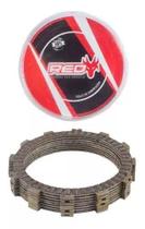 Kit Discos Embreagem Honda Crf250f - Oem - Red Dragon - 6 Pç Kit Discos Embreagem Honda Crf250f - Oem - Red Dragon - 6 Pç