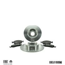 Kit Discos Pastilhas Freio Fiat Novo Uno Kit Discos Pastilhas Freio Fiat Novo Uno