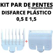 Kit Disfarce 2 Pente 0.5 E 1.5 Máquinas De Corte Kemei Wmark
