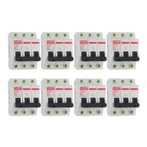 Kit Disjuntor Mini Tripolar 10A Curva C 6Ka Kit Disjuntor Mini Tripolar 10A Curva C 6Ka