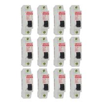 Kit Disjuntor Mini Unipolar 20A Curva C 6Ka