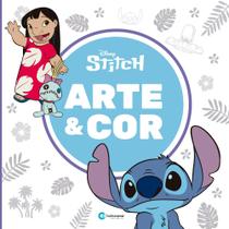 Kit Disney - Aquarela - Stitch + Arte e Cor Stitch - Livro de colorir