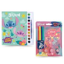 Kit Disney - Aquarela - Stitch + Stamp Pack - Stitch Kit Disney - Aquarela - Stitch + Stamp Pack - Stitch