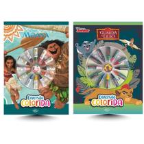 Kit Disney Cores: Moana + Guarda Do Leão (2 Vol)