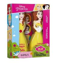 Kit Disney Princesas Bela Shampoo250ml + Condicionador 250ml