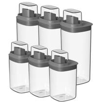 Kit Dispenser Acrílico 6 Peças Dosagem Precisa Sem Vazamento Kit Dispenser Acrílico 6 Peças Dosagem Precisa Sem Vazamento