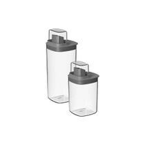 Kit Dispenser Ou Quadrado 2 Peças Linha Flow